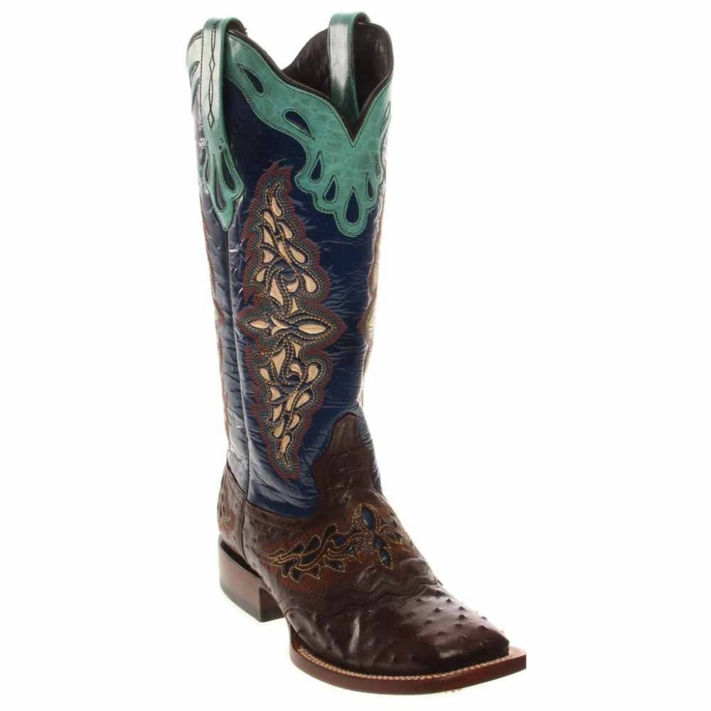 Lucchese Amberlyn Full Quill Ostrich Boots